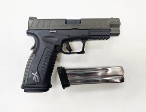 Springfield Armory XD-M Elite 10mm Auto 4.5in Black/OD Green Pistol - (541K)