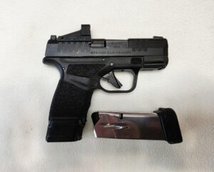 Springfield Armory Hellcat OSP 9mm 3in Black Pistol With Shield SMSc - 13+1 Rounds (169J)