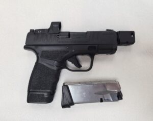 Springfield Hellcat RDP 3.8 Micro Compact Pistol with HEX Wasp Micro Red Dot (39L)